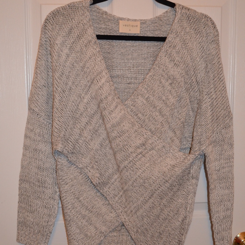 Boutique Cross Front Sweater